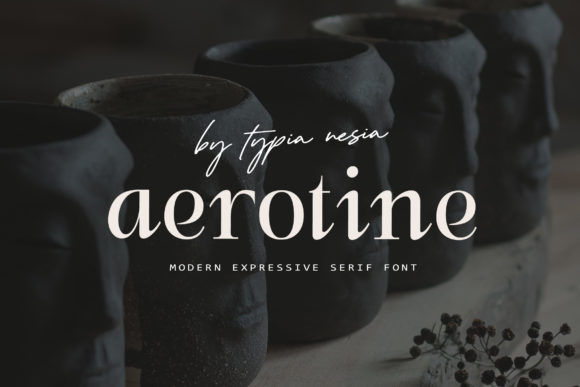 Aerotine: The Assertive Serif for Modern Digital Experiences