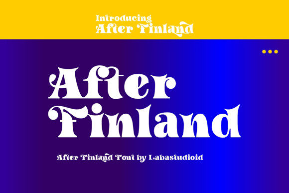 After Finland Typeface: A Designer’s Review for Digital Branding
