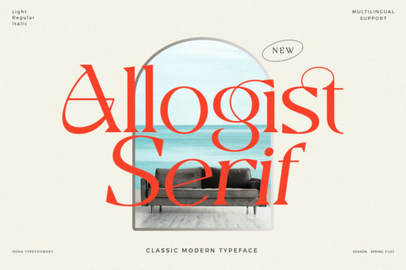 Allogist Font: A Charming Typeface for Memorable Branding