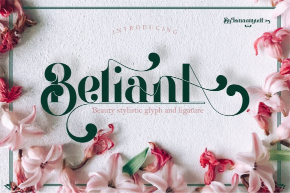 Beliana: The Serif Typeface for Consistent Small Business Branding