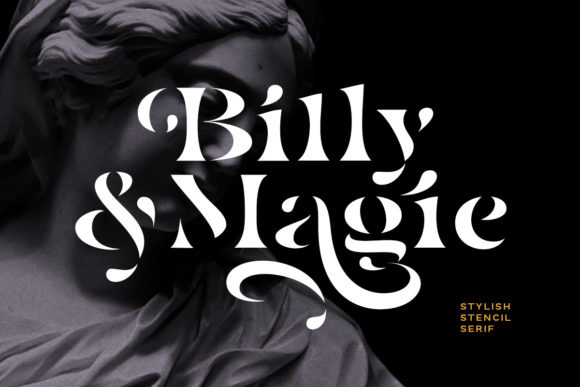 Billy Magie: A Chic Serif Font for Editorial Design
