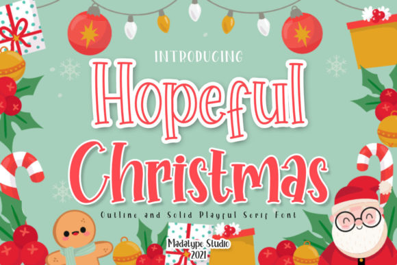 Hopeful Christmas Typeface: Elevate Your Brand’s Visual Story