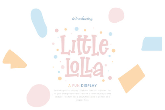 Little Lolla: A Charming Serif for Editorial Design