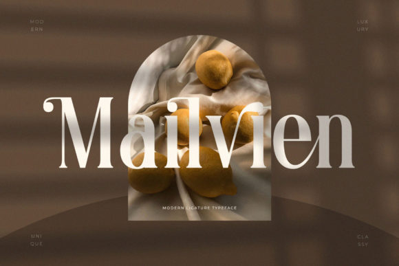 Mailvien Font Review: A Bold, Cool Serif for Creative Branding