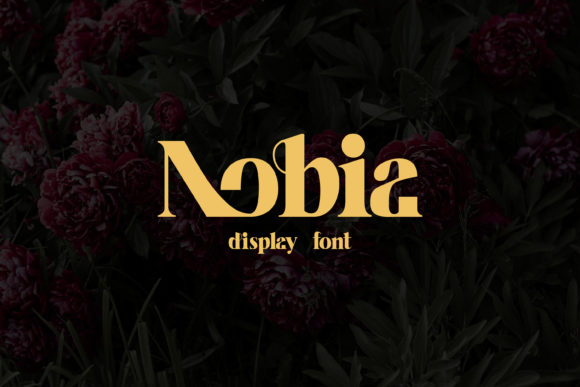 Nobia: A Chic Serif Font for Modern Editorial Design