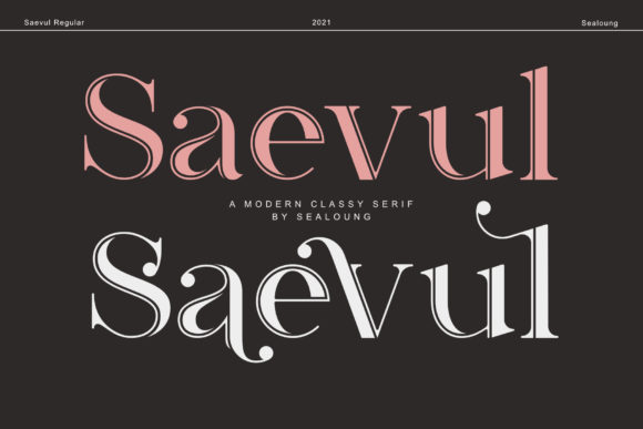 Saevul: The Assertive Serif for High-Impact Campaign Design