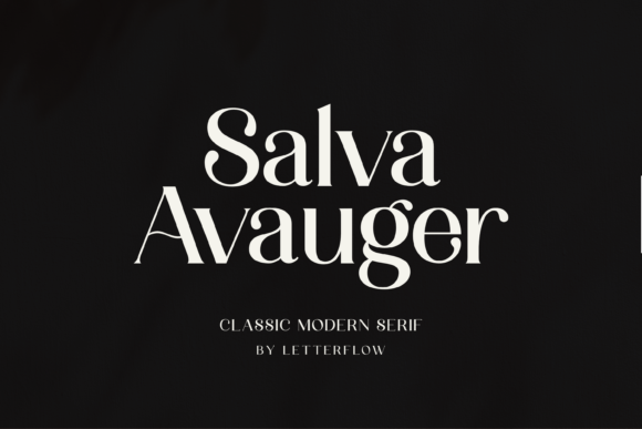 Salva Avauger: The Assertive Serif for Modern Web Design