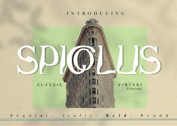 Spicalos: A Spooky Serif for Bold Brand Identity Projects